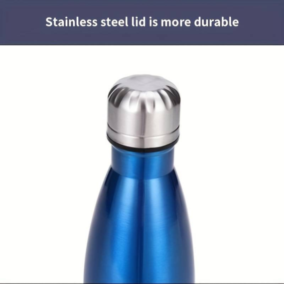 Double stainless steel vacuum cup bottle 500ml/17oz
