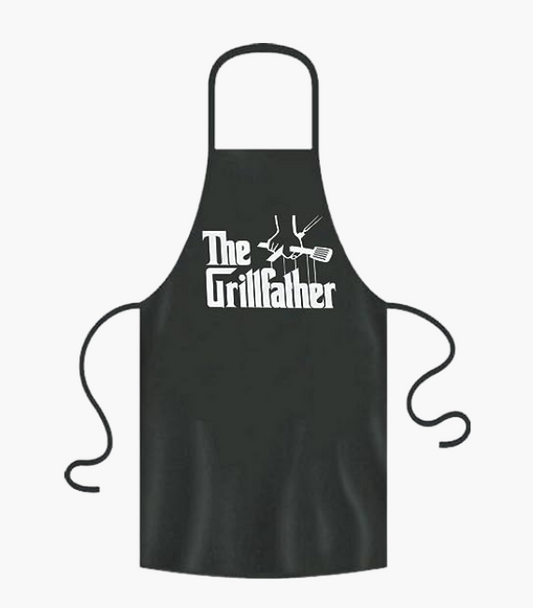 The Grill Father Chef Apron