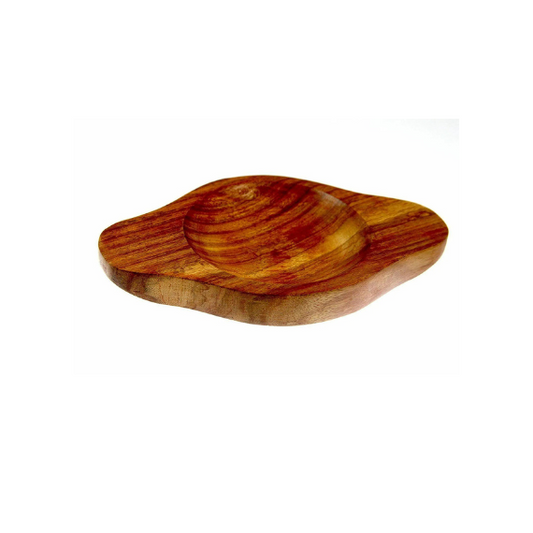 Wooden Base For Balti Dish 8" Long Wooden Sizzler Kadai /Karahi