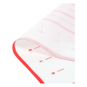 Non-slip silicone baking mat with measurement counter