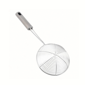 Stainless steel spider strainer skimmer spoon with long handle