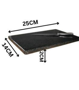 Small granite cutting board 25cm heavy stone