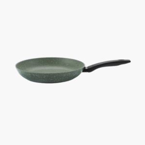 Aluminium non stick stockpot set with tempered glass lids