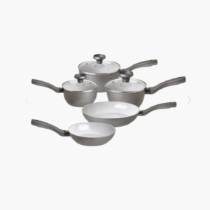 5 piece Earth Pan non-stick saucepan and frying pan set