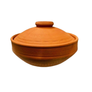 Earthen clay handi pots with lid for biryani