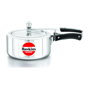 Hawkins Classic aluminium pressure cooker 3.5 litre silver
