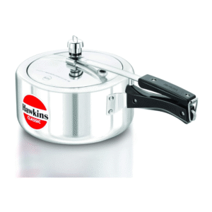 Hawkins Classic aluminium pressure cooker 3.5 litre silver