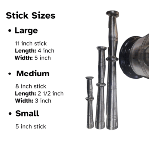 Stainless steel mortar and pestle spice grinder set