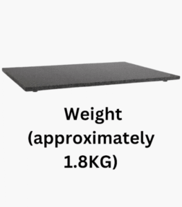 Heavy granite chopping board 25cm polished stone