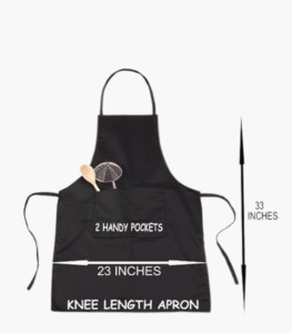 Grillfather chef apron with two pockets