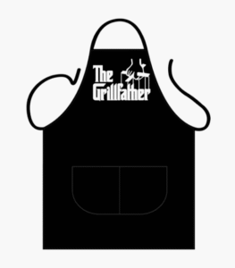 Grillfather chef apron with two pockets