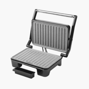 750W electric marble effect health grill and panini press