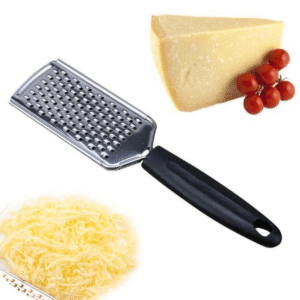 Stainless steel hand held cheese, ginger and chocolate grater