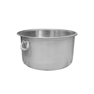 55 litre large aluminium casserole pot with lid