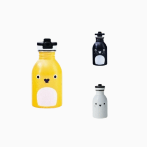 250ml kids stainless steel water bottle with sports lid