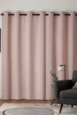 Dusky Pink Blackout Curtains