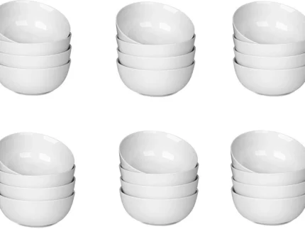 White Melamine Bowls