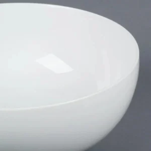 48 piece white melamine stackable bowls bulk set