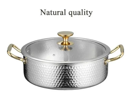Italian Hammered Pot