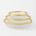Gold Trim Bowls