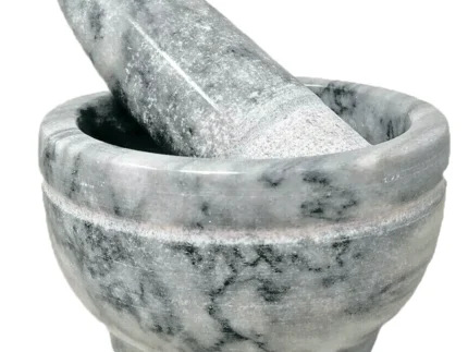 Himalayan Marble Mortar and Pestle