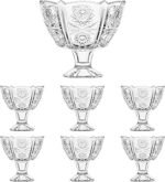 7 Piece Glass Bowls Set