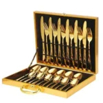 Gold Plated Cutlery Set