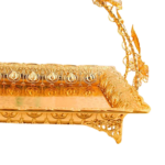 Golden Metal Serving Tray