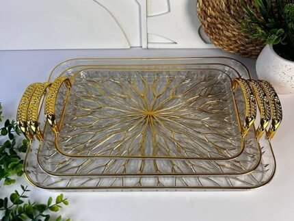 Rectangular Plastic Serving Tray