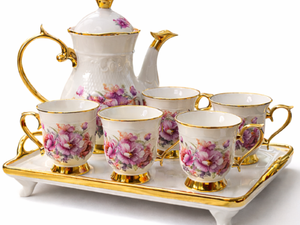 Luxury Royal Porcelain Tea Set