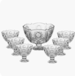 7 Piece Glass Bowls Set