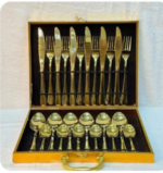 Gold Plated Cutlery Set