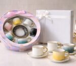 Luxury Gradient Ceramic Tea Cup Set
