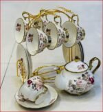 Luxury Floral Ceramic Tea Set