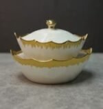 white ceramic serving bowl set
