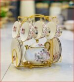 Luxury Floral Ceramic Tea Set