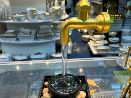 Luxury Gold Water Fountain Tap