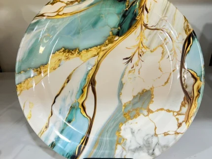 Luxury Melamine Dining Plate