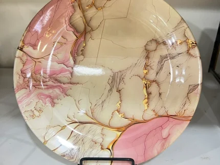 Luxury Melamine Dining Plate