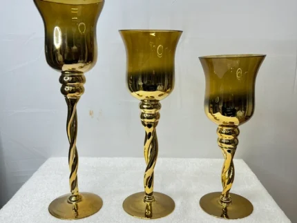 Luxury Set of 3 Candle Holders