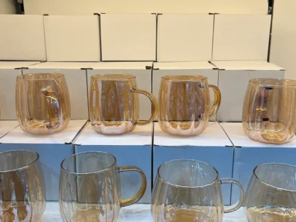 Luxury 6 pcs Glass Cup Set