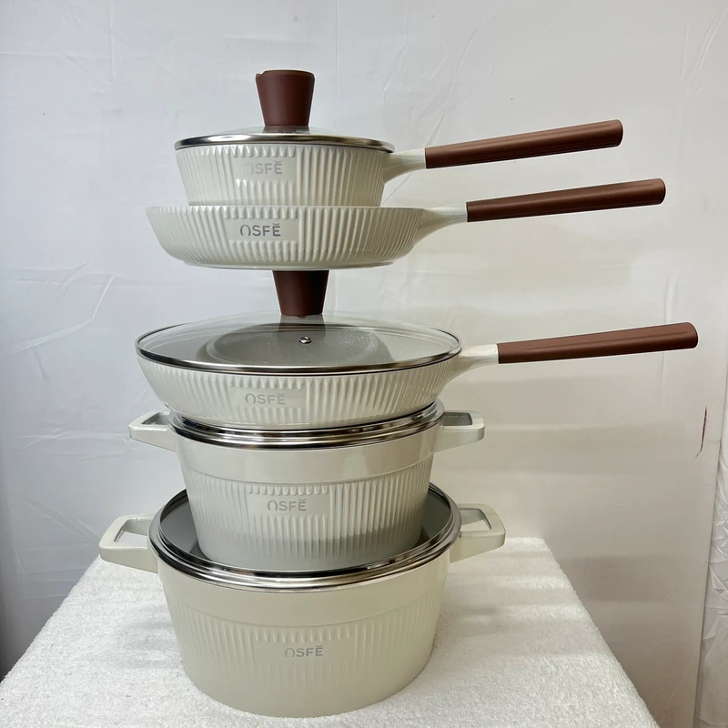 1769785440 Luxury Granite Non Stick Pot Set
