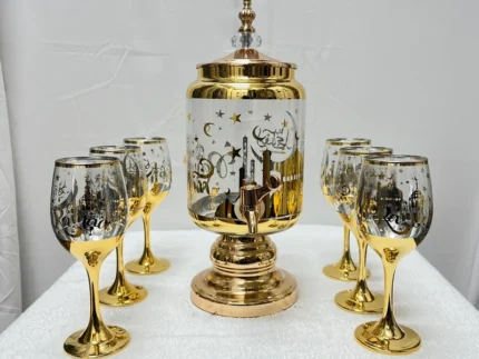 Luxury Glass Dispenser Ramadan