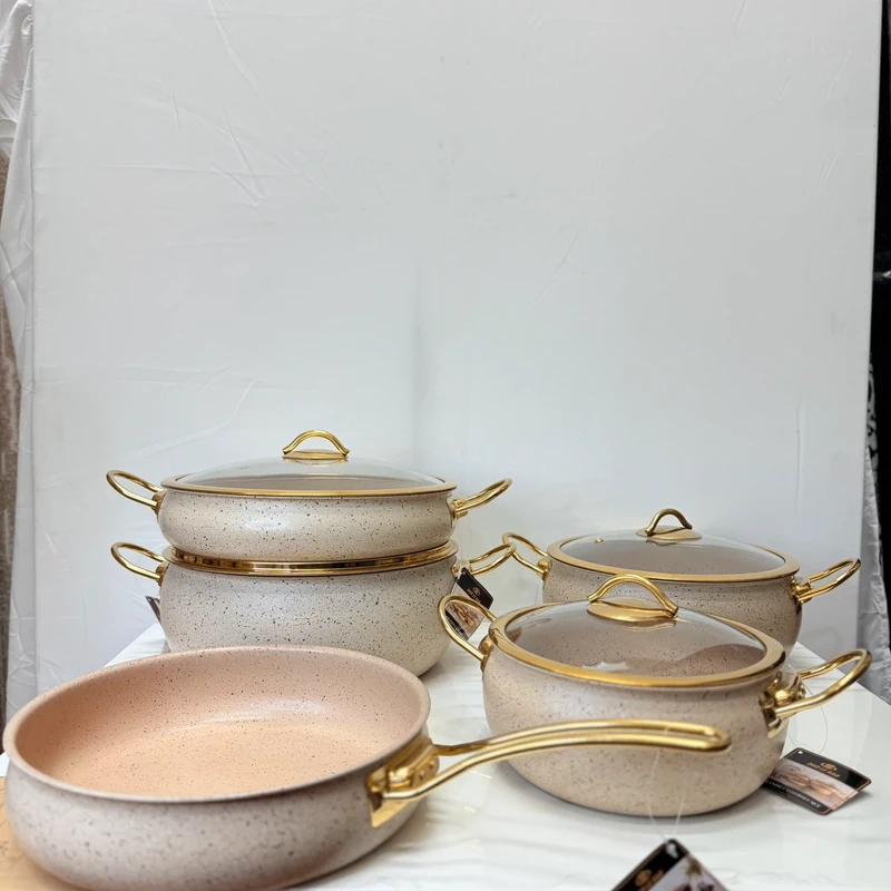 18 Luxury Non Stick Cooking Pot Set