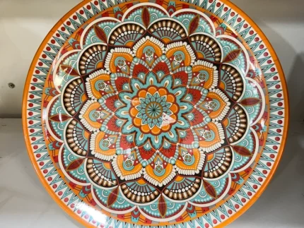 Luxury Melamine Dining Plate