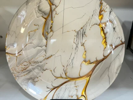Luxury Melamine Dining Plate
