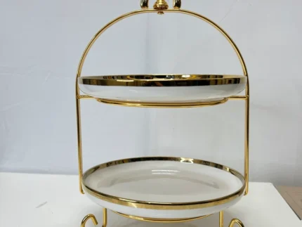 Luxury 2 Tier Cake Stand