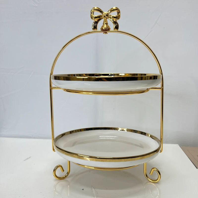 24 Luxury 2 Tier Cake Stand