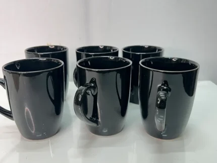 Luxury Black Ceramic Cups