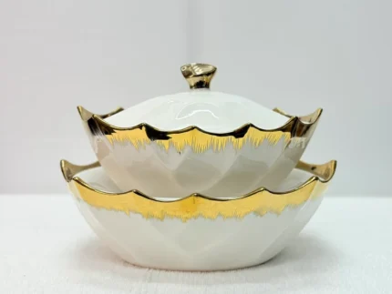 Luxury Oval Ceramic Serving Bowls